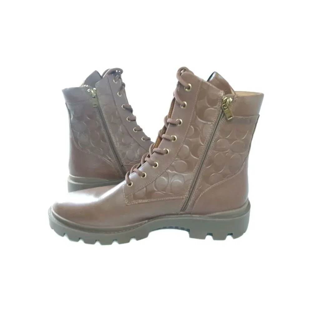 Coach Citysole Boot Men's Size 13 D Combat Style Brown CC748